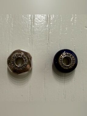 2 SilveRado Charm beads